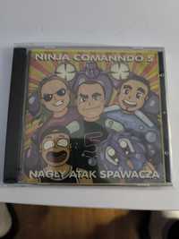 Płyta CD Nagły Atak Spawacza - Ninja Commando 5 NOWA W FOLII rap hip-h