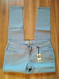 Cotton Farm 42 nowe spodnie rurki skinny wiosna