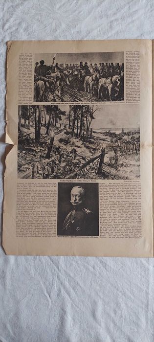 Kriegsbilder (nr 28, 29) 1916 r. - pruskie gazety wojenne