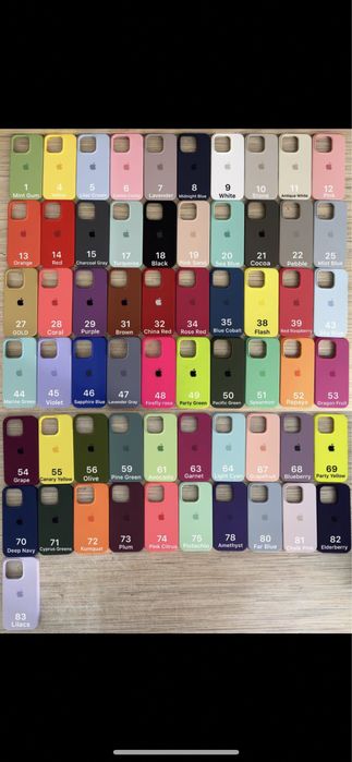 Чехол для iphone 14 pro max и другие модели silicone case