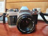 Canon AE1/AE-1 analógica + Canon FD 50mm