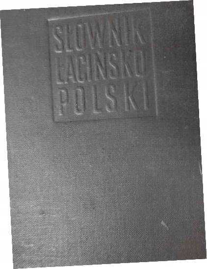 słownik lacińsko polski klein