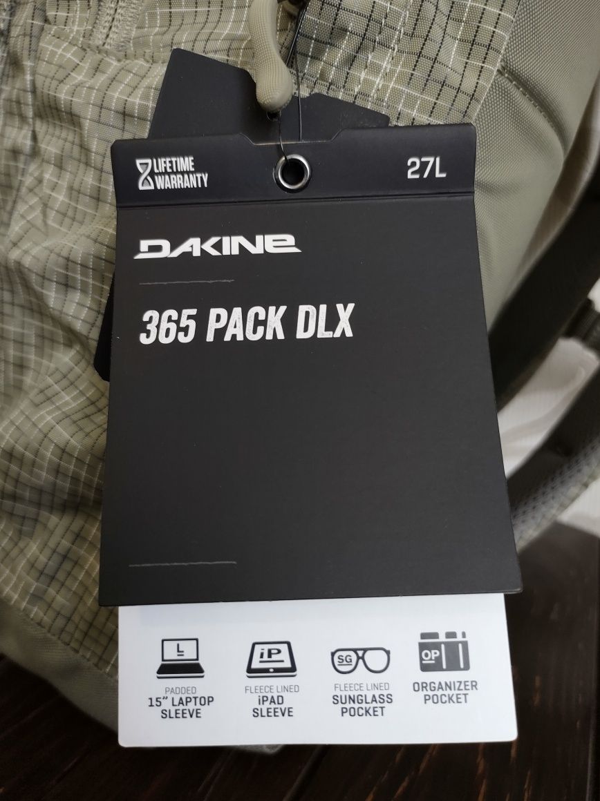 Рюкзак Dakine 365 pack DLX 27 літрів об'єм, оригінал!