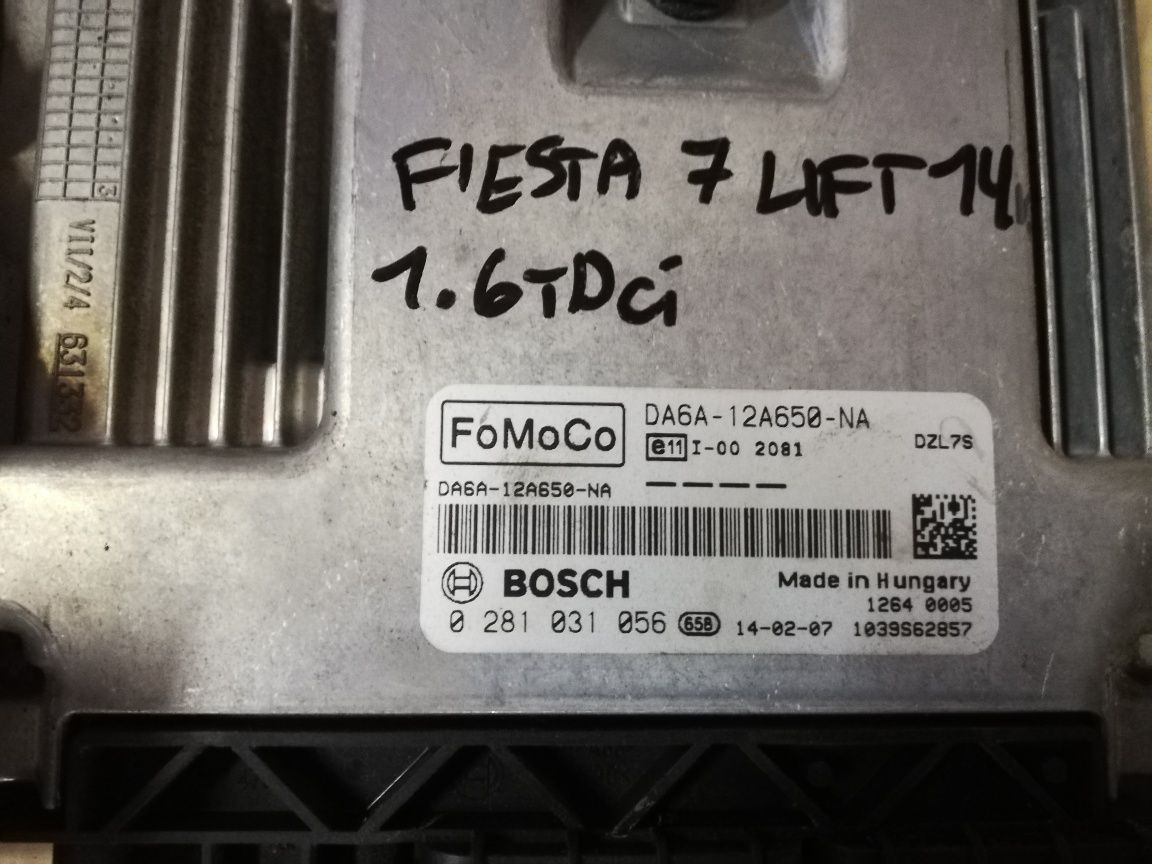 Zestaw startowy do odpalenia auta Ford Fiesta Mk7 VII Lift 1.6 tdci