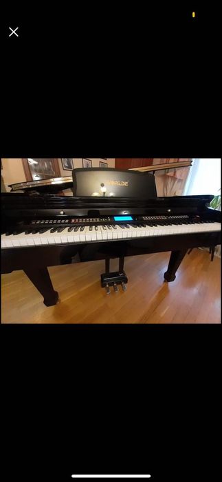 Fortepian cyfrowy czarny