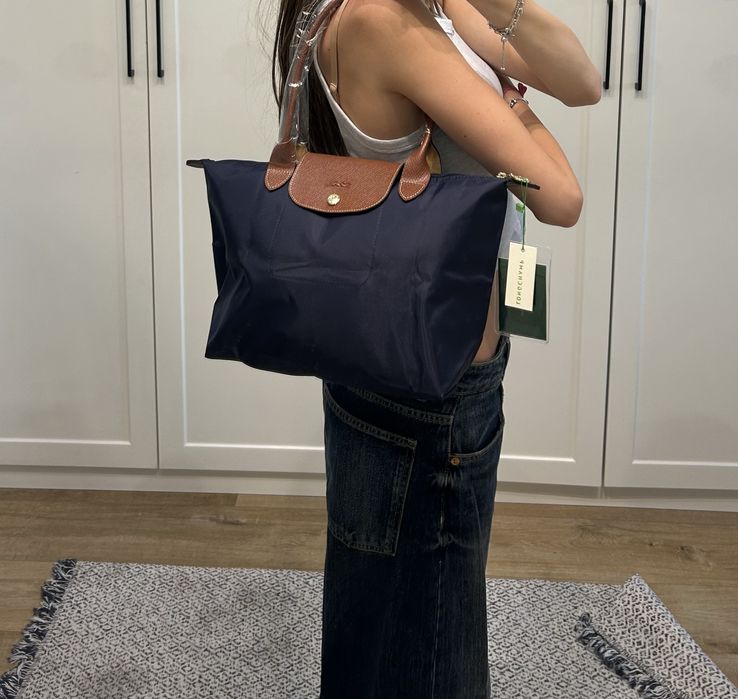 Torebka Longchamp granatowa M