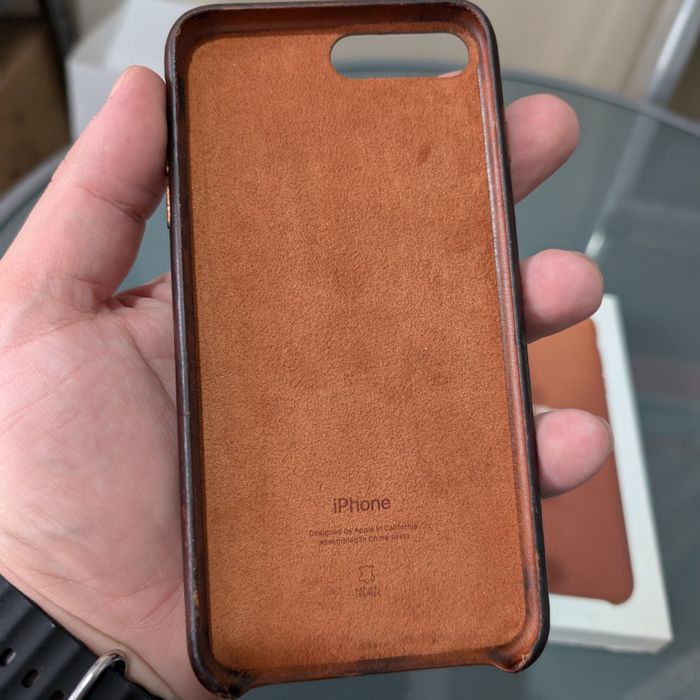 Capa pele original iPhone 7 Plus
