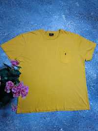 Желтая футболка мужская Polo Ralph Lauren vintage (Оригинал)