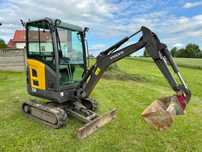 Minikoparka Volvo EC18D *2016ROK, 1900MTG, 100% ORYGINAŁ*
