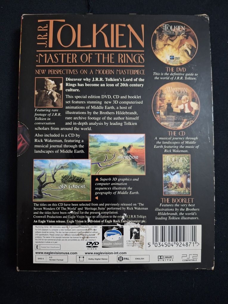 DVD Tolkien Master of the Rings.