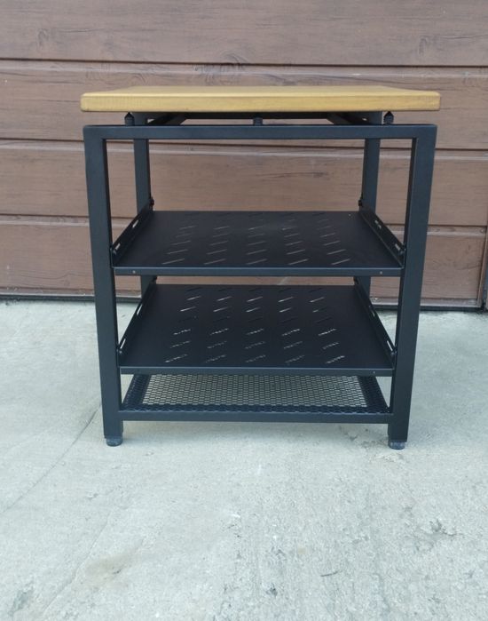 Szafka Rtv  komoda stolik audio Hifi  z regulowanymi blatami na sprzęt