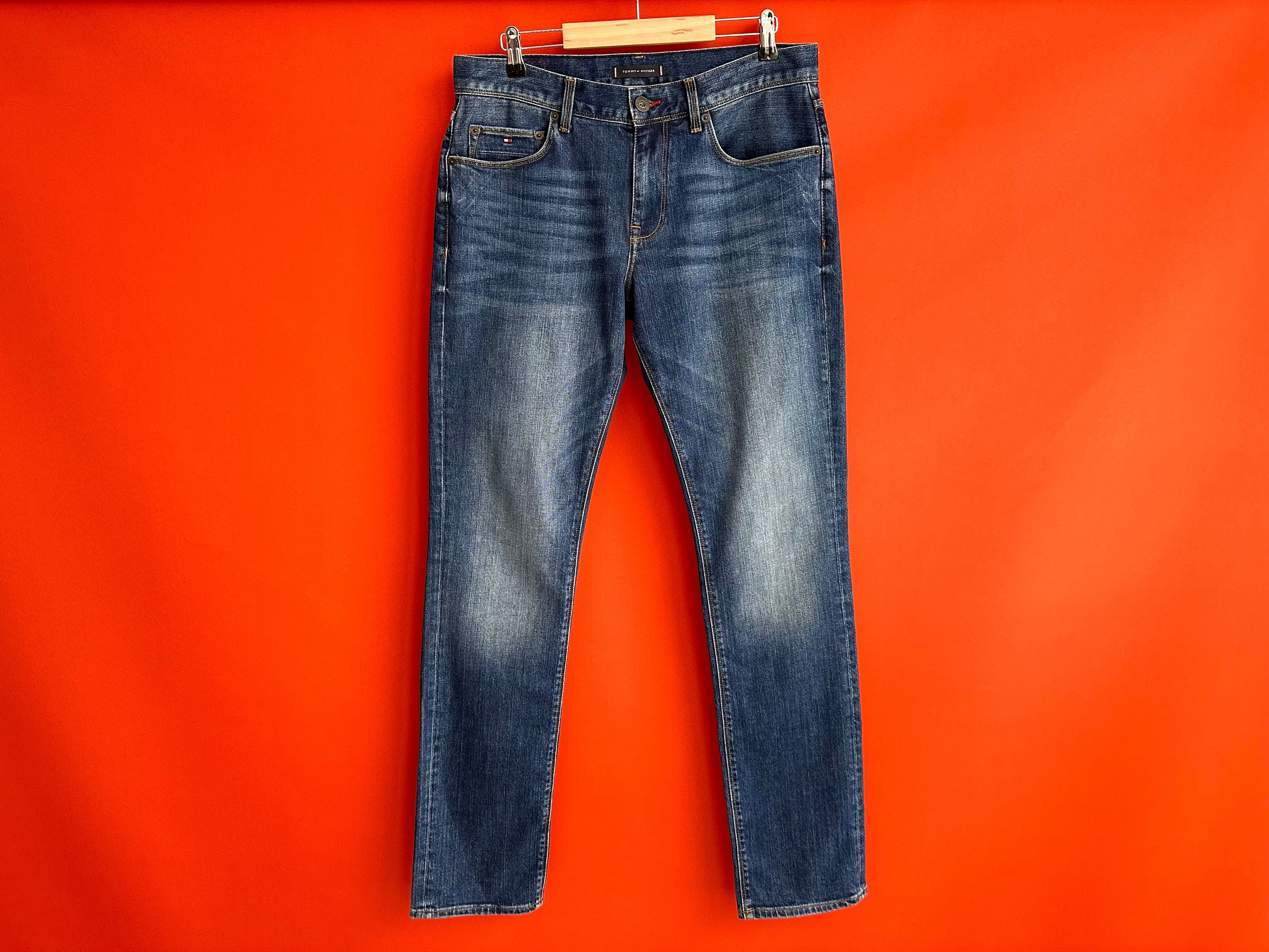 Tommy Hilfiger оригинал мужские джинсы штаны размер 32 Б У