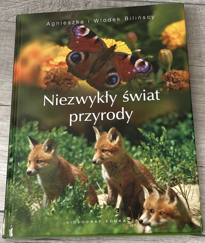 Książka niezwykły świat przyrody