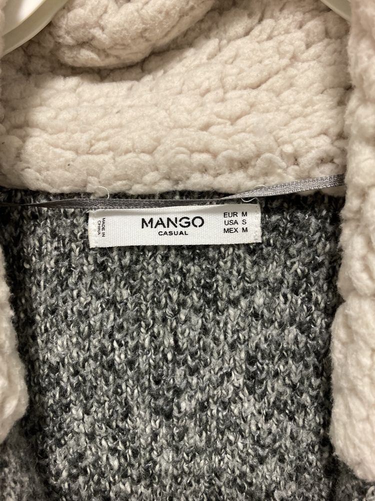 Kurtka sweter kardigan Mango