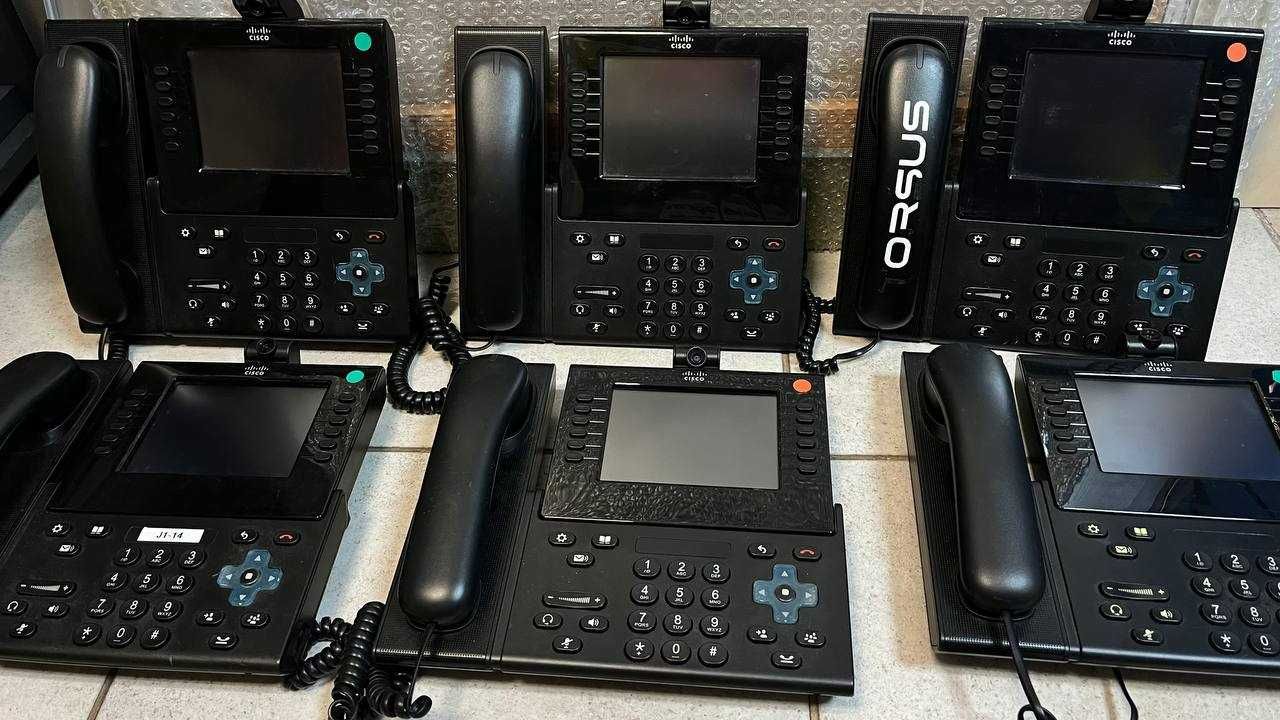 НОВі! IP телефон Cisco CP-9971-C-K9 сенсорні з камерою ти Wi-fi