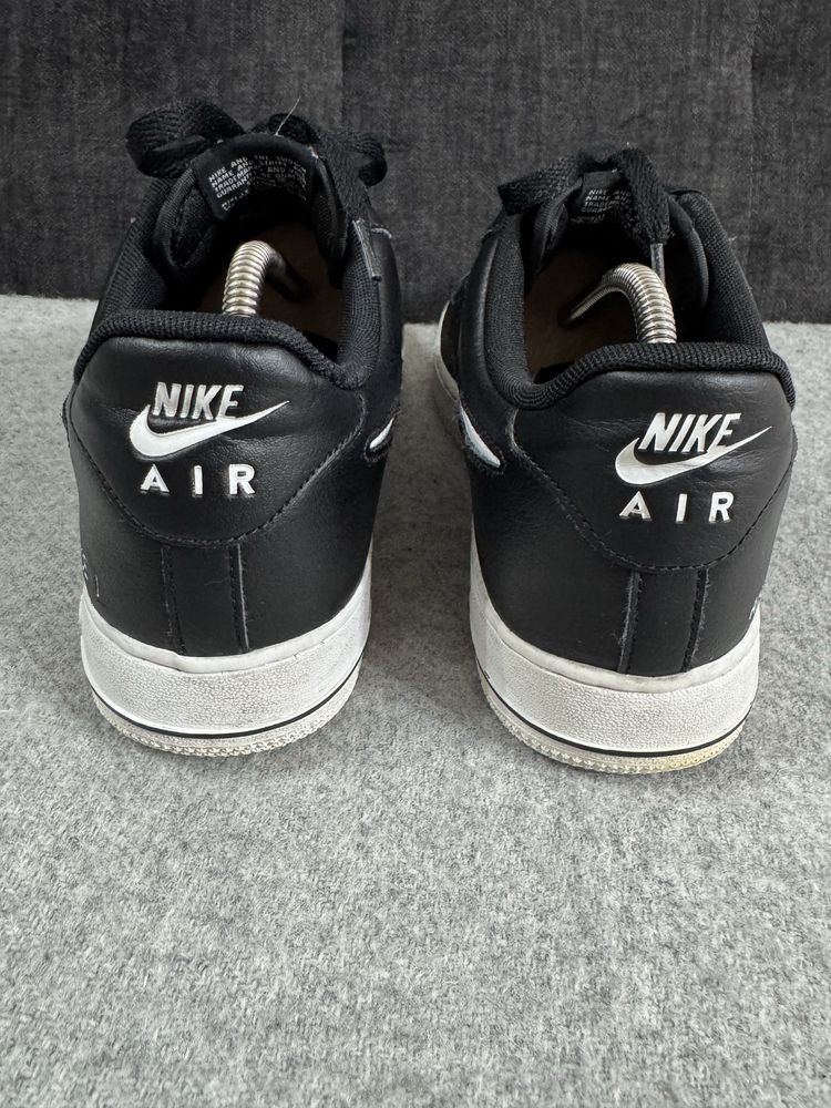 Nike Air Force 1 Low '07 LV8 Cut Out Swoosh AF1 Black White size 42,5