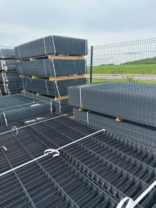 TANIO Ogrodzenia Panelowe 3d Ogrodzenie KOMPLETNE Transport Gniezno