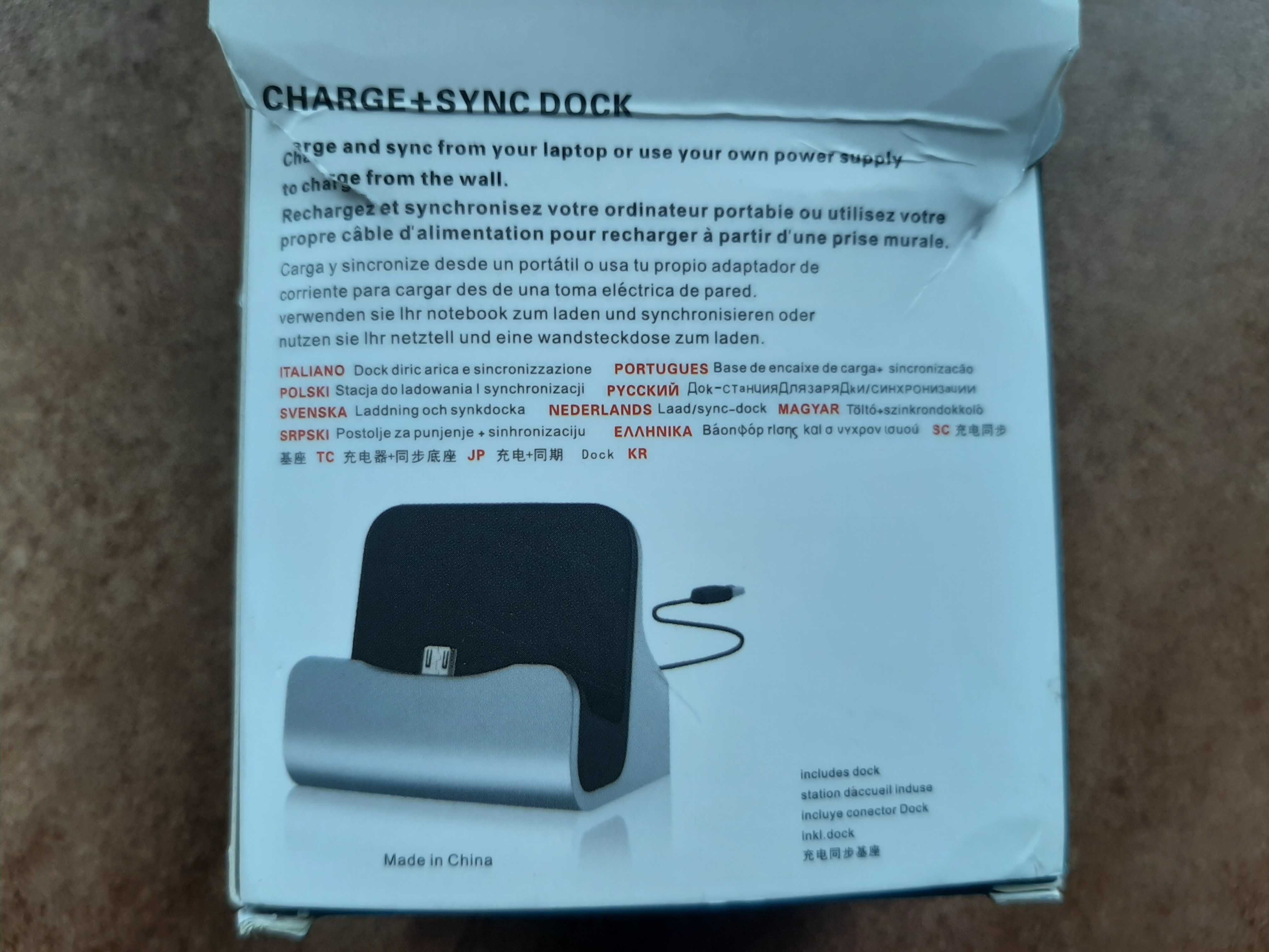 Uniwersalna stacja dokująca Micro USB Charge Dock