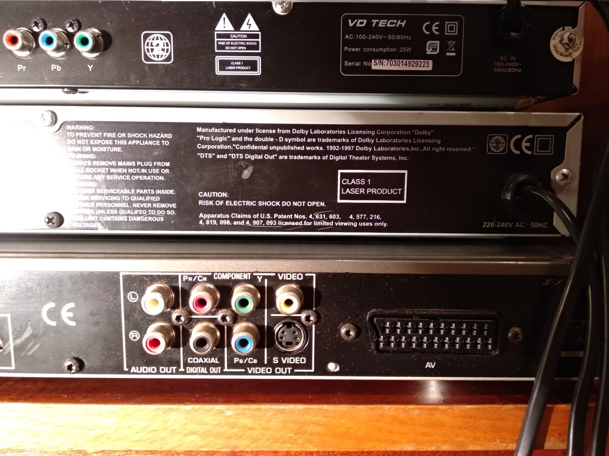 Yamaha DVD-S661, Xoro HSD 202, VD TECH, Firstline, пульт від LG DVR677