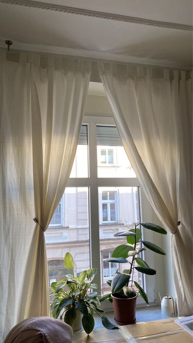 Zasłony Ecru 2 szt