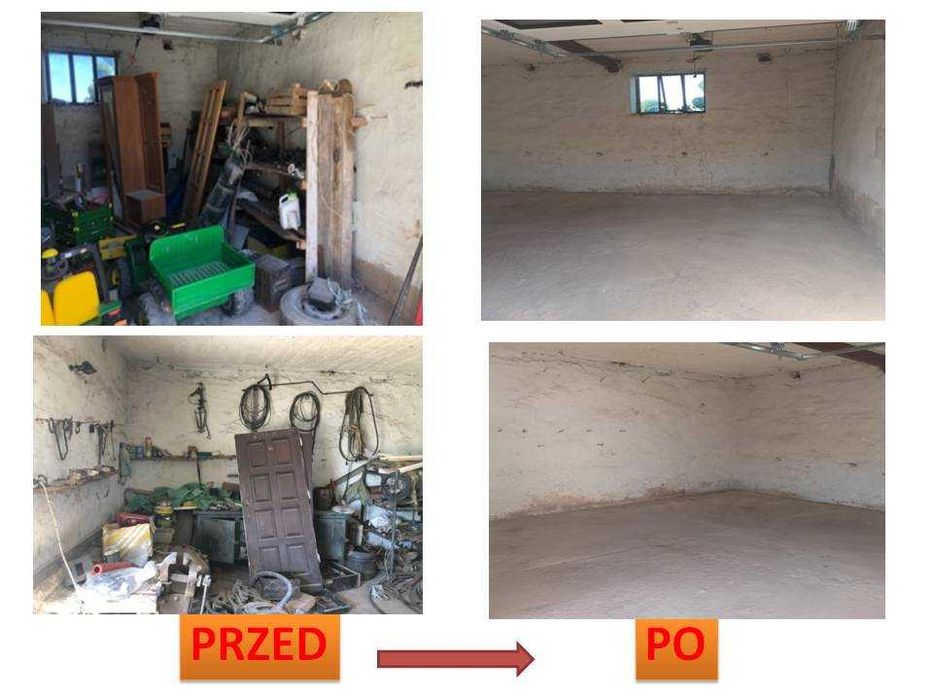 Wywóz mebli Opróżnianie mieszkań domów  piwnic lokali garaży