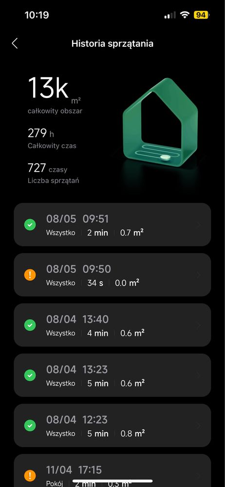 Robot sprzątający ROBOROCK S7 Max V Czarny
