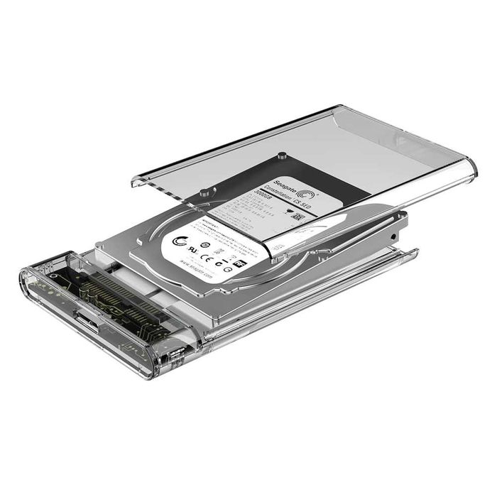 Внешний карман для жесткого диска SSD/HDD 2.5 SATA USB 3.0 кейс-трей
