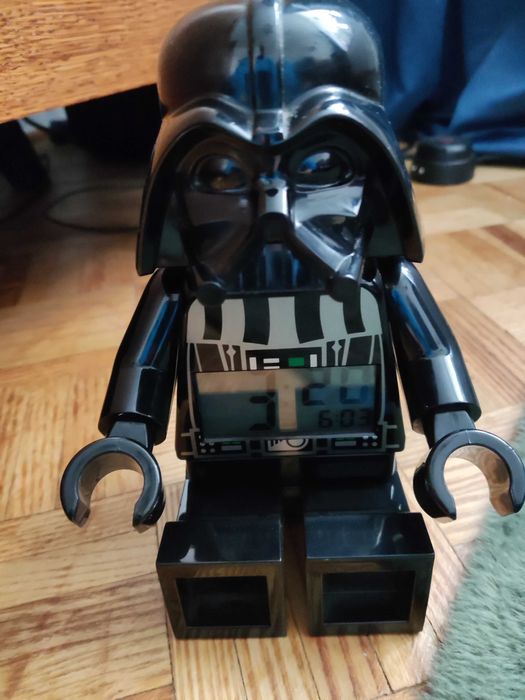 Zegar Star Wars LEGO figurka
