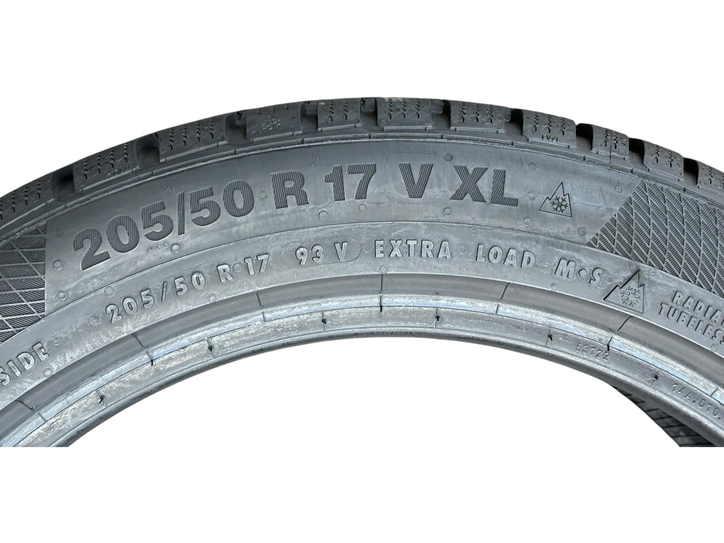 205/50/17 CONTINENTAL TS850P 93V XL