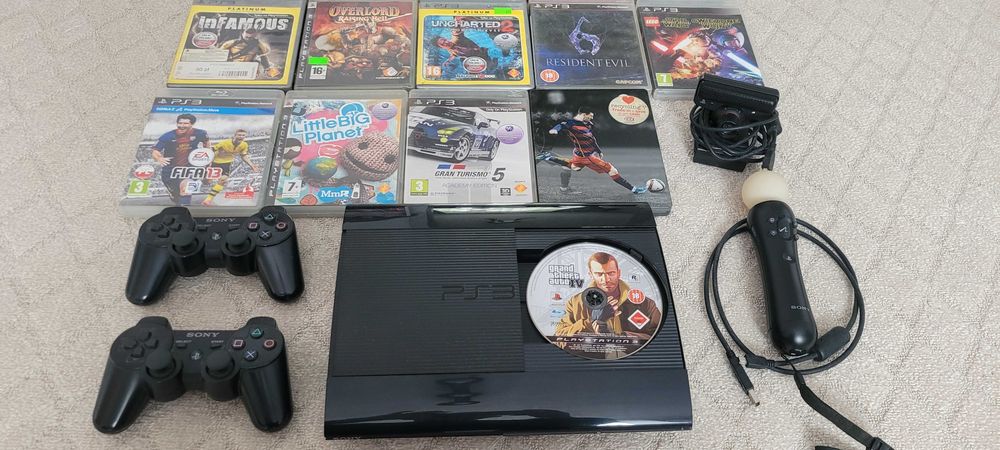Konsola Play Station 3 * Cały komplet