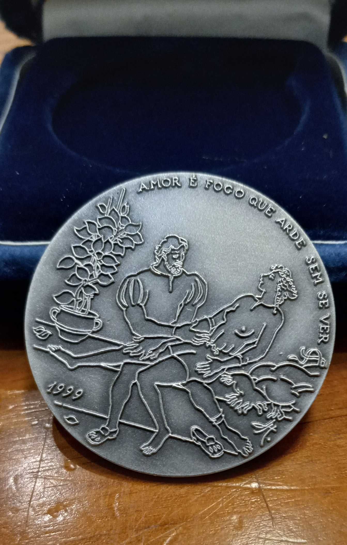 Medalhas de prata Philae - Camões e Lusíadas