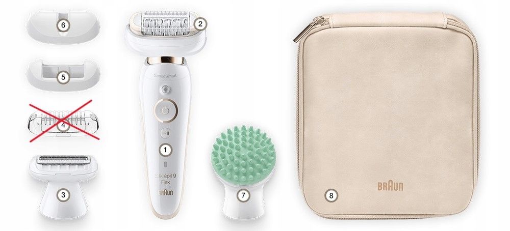 outlet braun silk-épil 9 flex 9-020 depilator z ruchomą głowicą opis