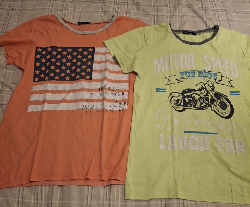 2 T-shirts criança 16 anos
