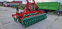 Agregat uprawowo-siewny TALERZOWY 3.0m  AGRO-MASZ wał daszkowy