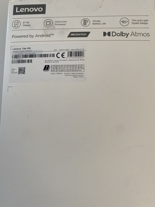 Tablet Lenovo Tab M9