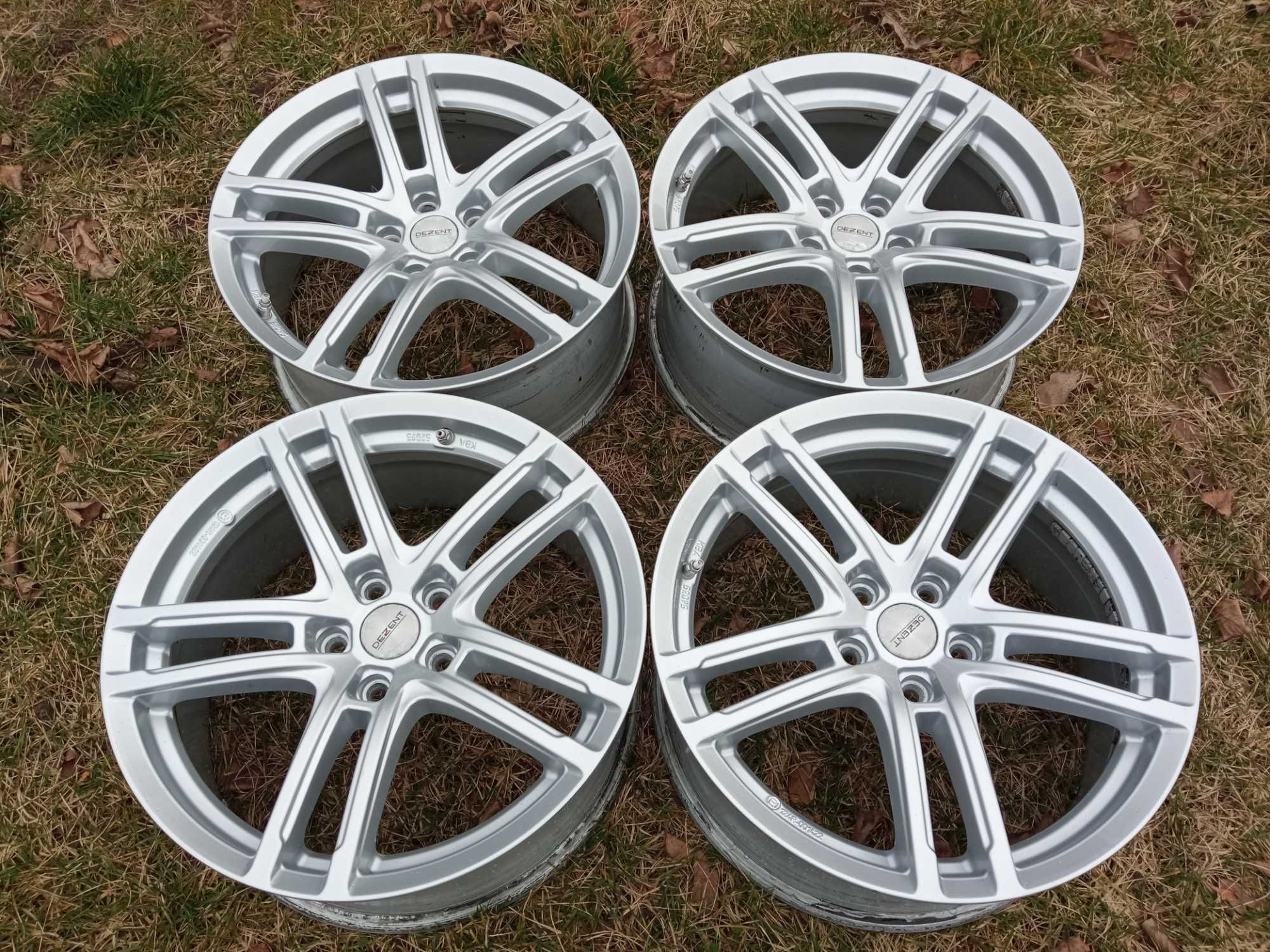 Felgi Dezent 18cali 5x112 et30 czujnik Audi VW Mercedes BMW Skoda Seat