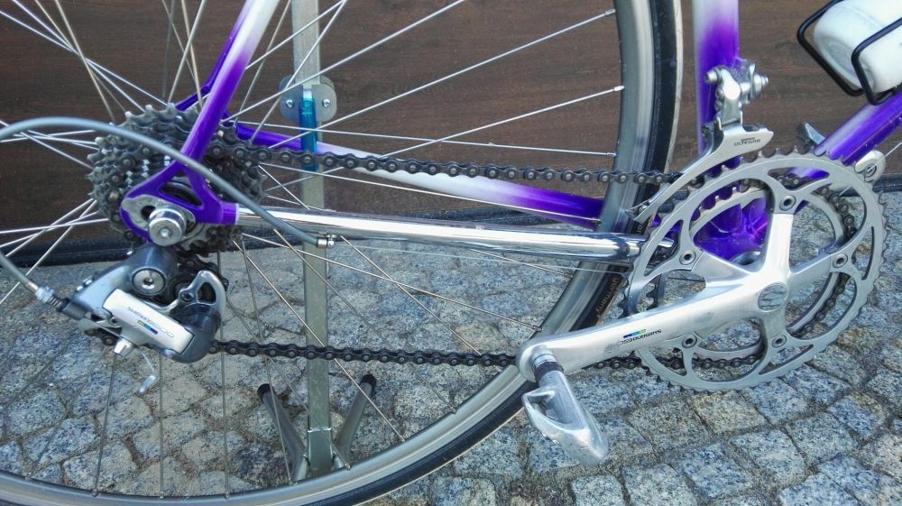 PINARELLO ASOLO -97r.- Columbus CROMOR- Shimano 600 Tricol.-RETRO-56cm