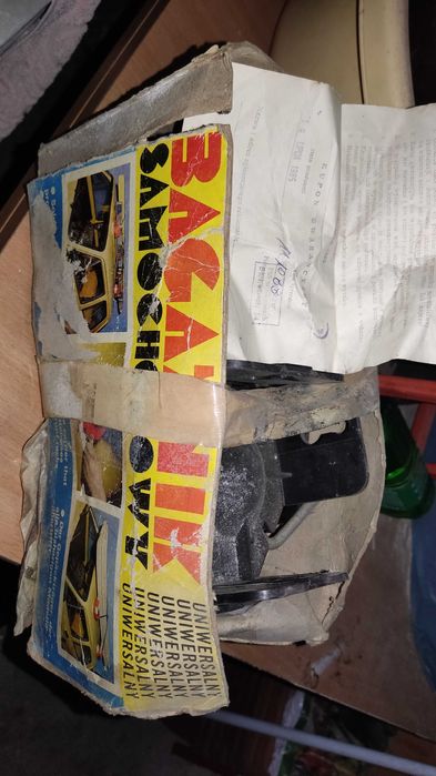 Bagażnik Fiat 126p przyssawki