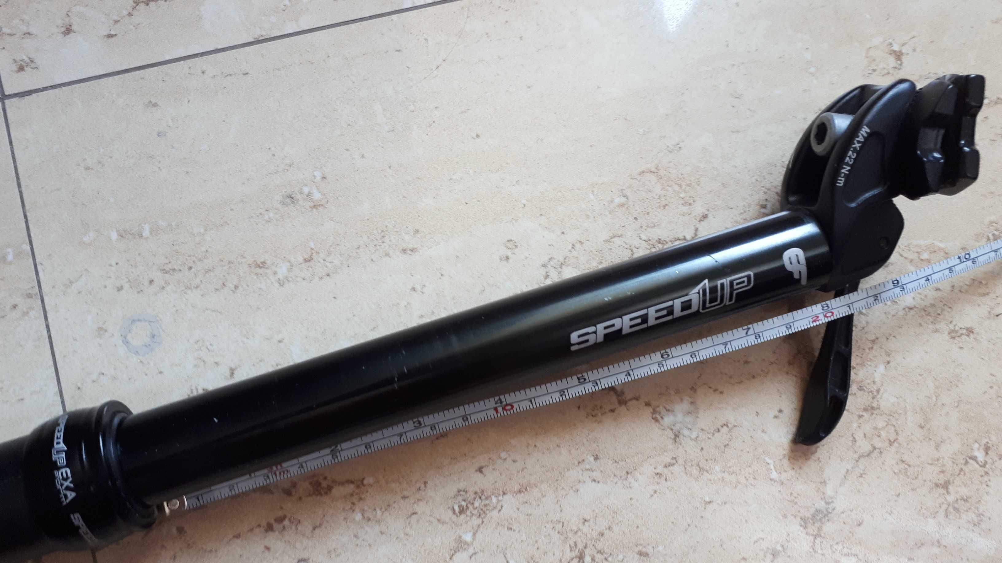 Sztyca regulowana dropper Exa Form Speed Up 200mm manualna z dźwignią