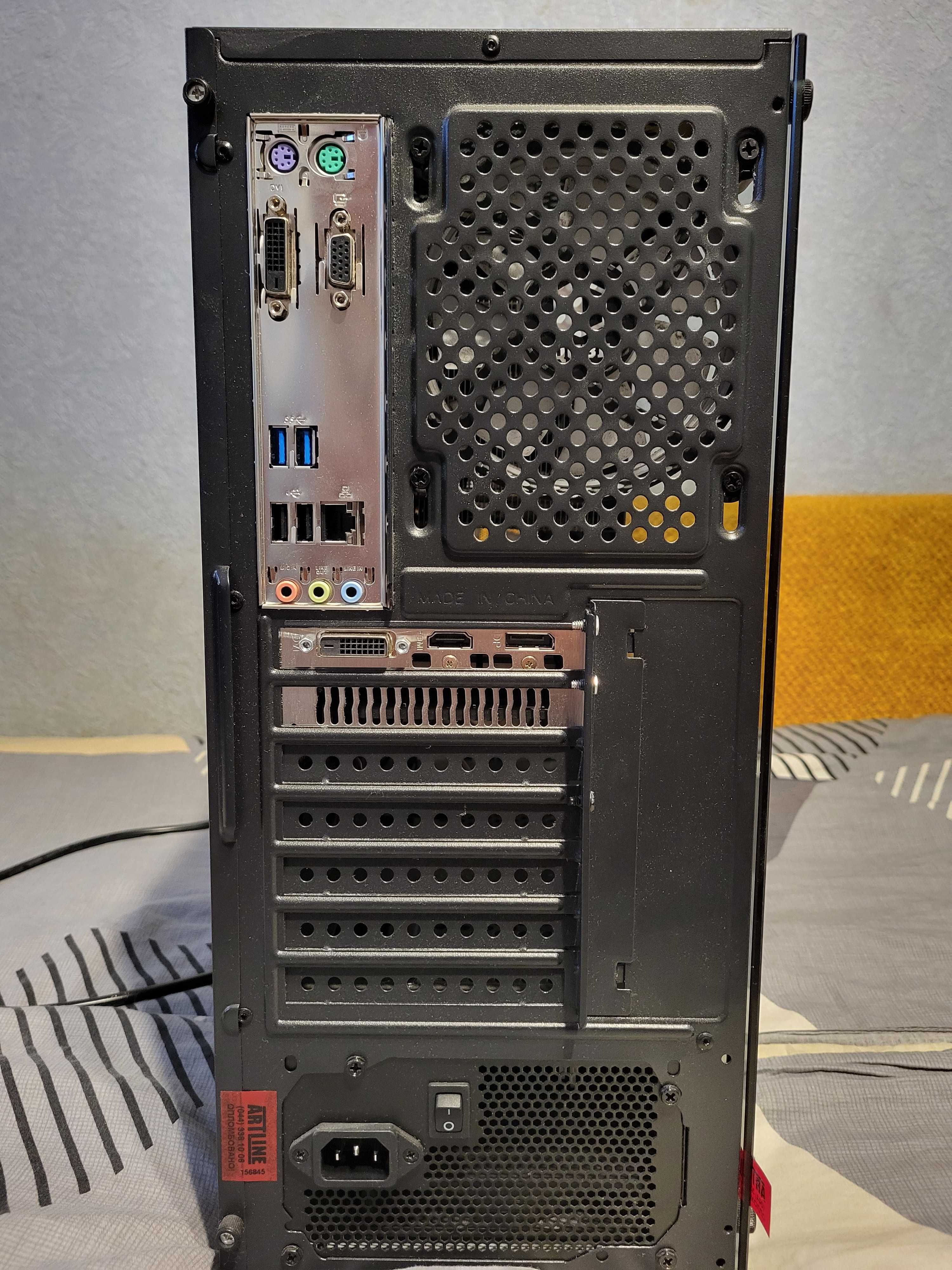Б\В Комп'ютер Artline Gaming X33 v04 - i5, 16 гб, GTX1650 4 gb