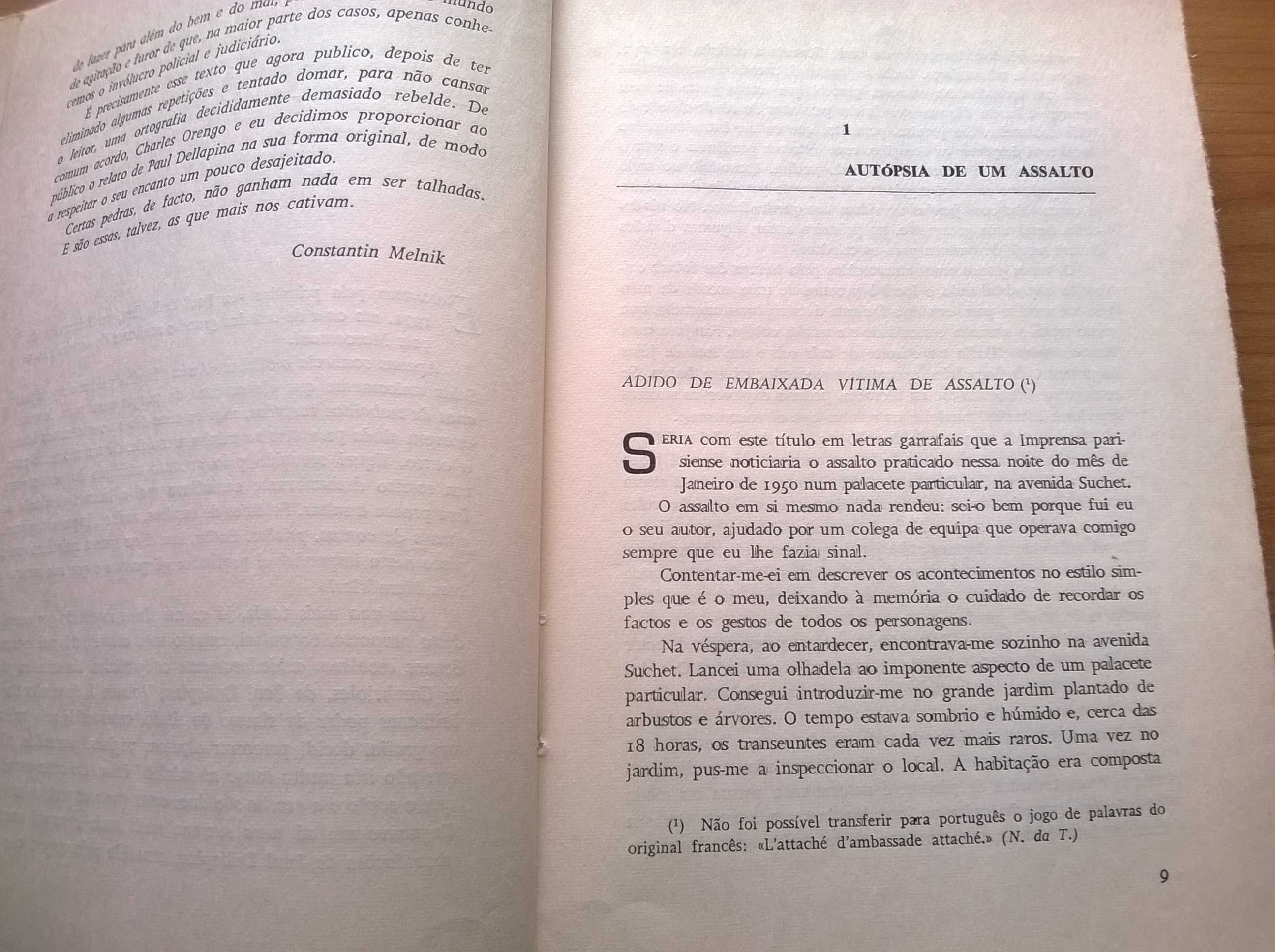 Memórias de um Gatuno - Paul Dellapina (Um Arsene Lupin Moderno)