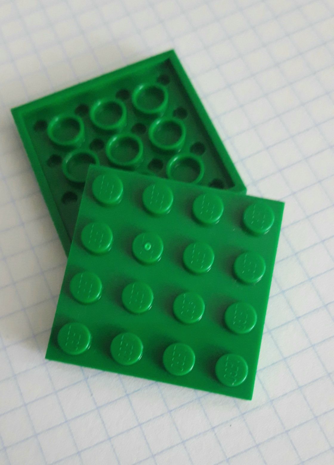 Lego 3031 Płytka 4x4 Zielona 10 szt. Nowe