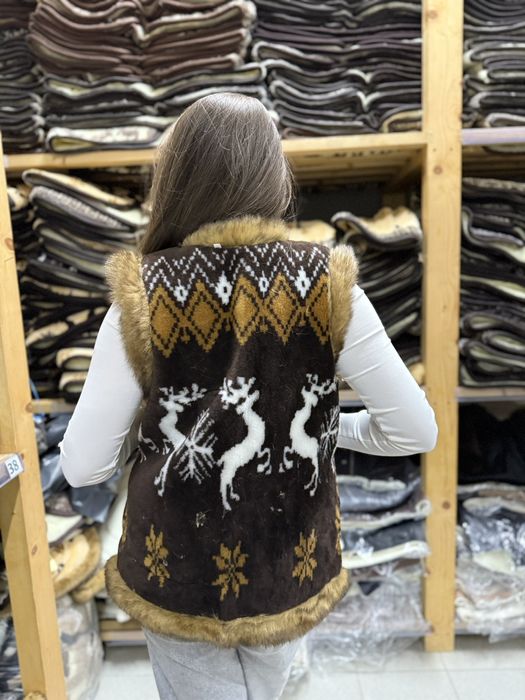 Жилетка з овчини