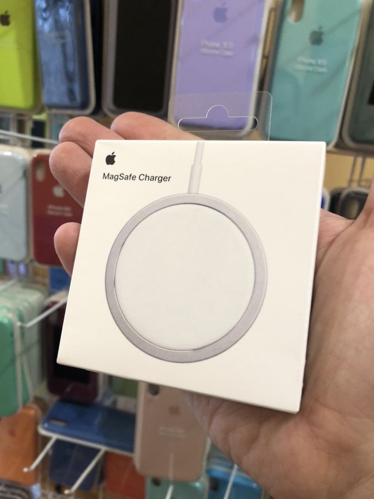 MagSafe Charger зарядка на iphone xs Магнитная зарядка на айфон 15w АА