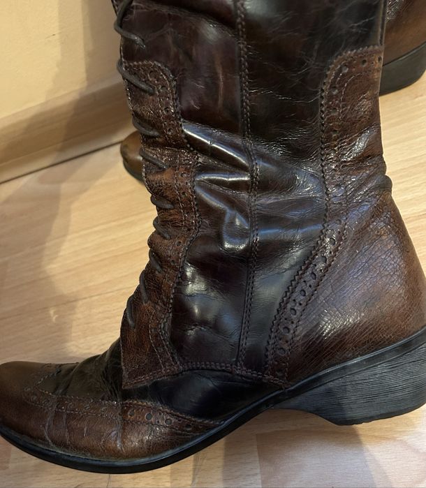 Kozaki damskie ze skóry Gino Rossi