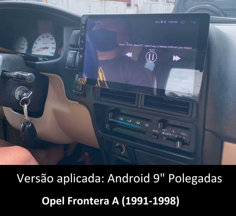 (NOVO) Rádio 1DIN • Opel FRONTERA • A / B • Android (2DIN) GPS