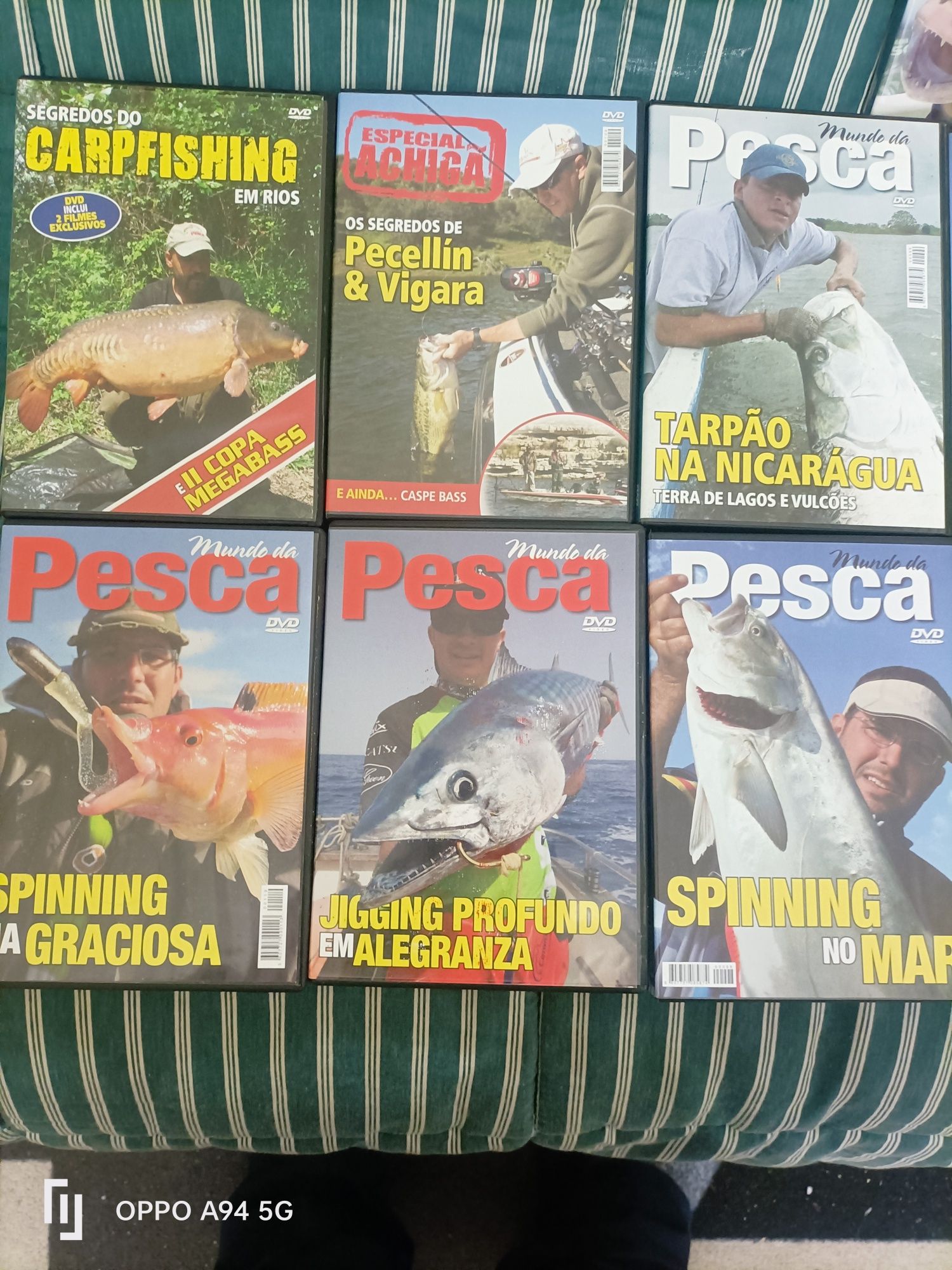 dvd sobre pesca  , 2008 a 2011 novos