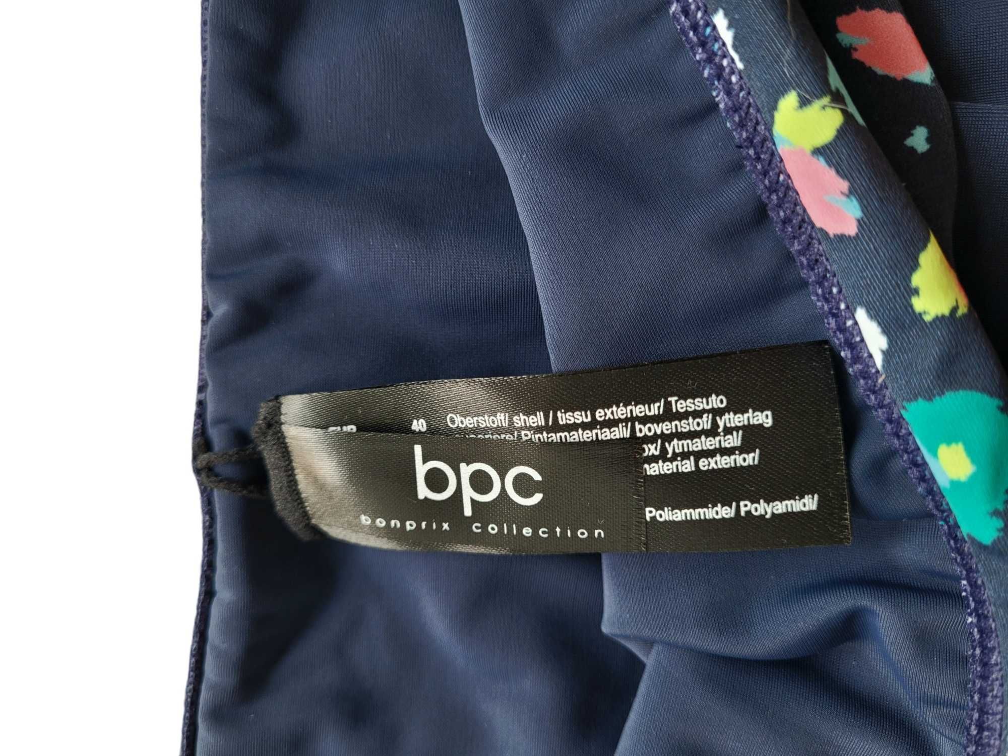 Nowy strój kostium kąpielowy 38,M/40,L 75B wzór komplet BonPrix BPC
