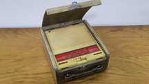 Rádio Vintage portátil de 1958, Inglês, EKCO