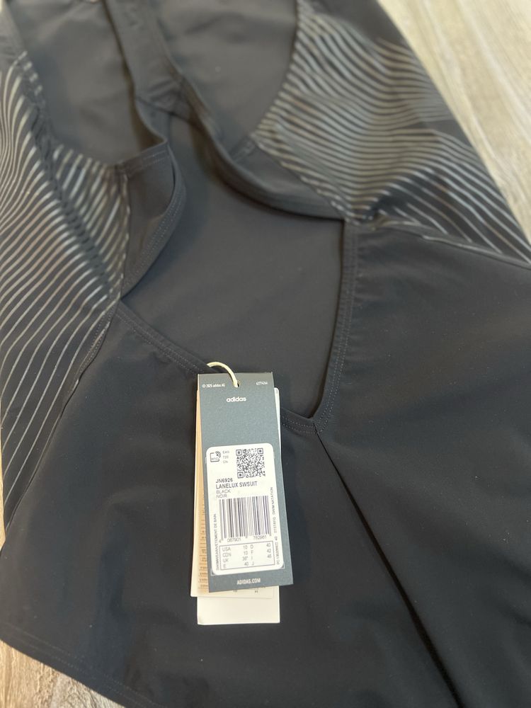 Купальник жіночий Adidas чорний, розмір UK 36